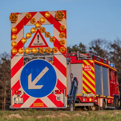 Verkehrssicherungsanhänger